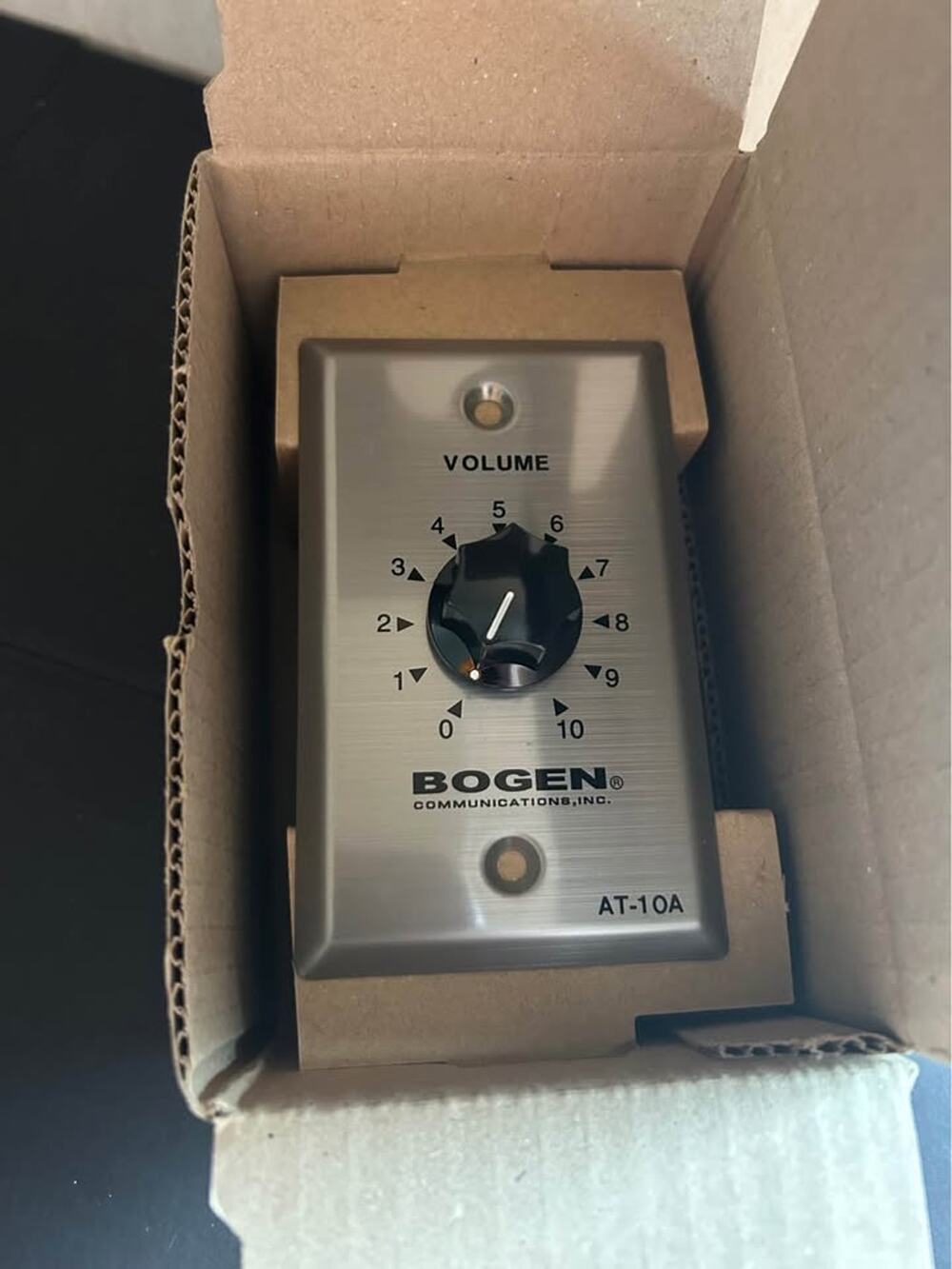 Bogen AT-10A 10-Watt Attenuator